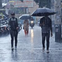 बानेश्वरमा झरि परेपछि ।