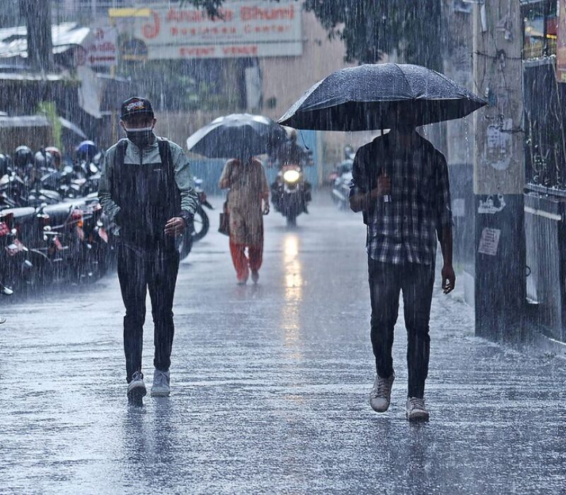 बानेश्वरमा झरि परेपछि ।