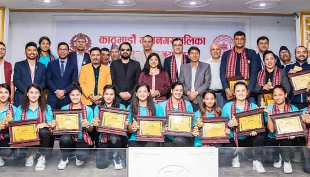 Nepal-woman-volleyball-team