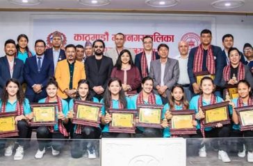 Nepal-woman-volleyball-team