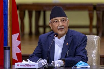 Consultation meeting, PM KP Sharma Oli