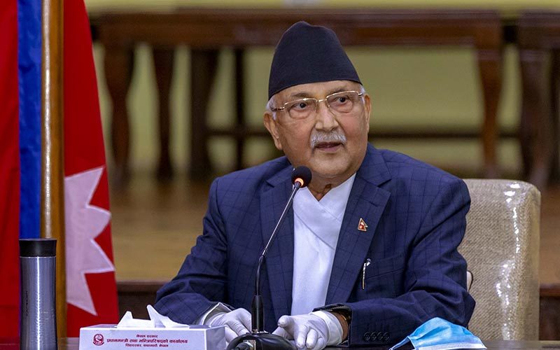 Consultation meeting, PM KP Sharma Oli