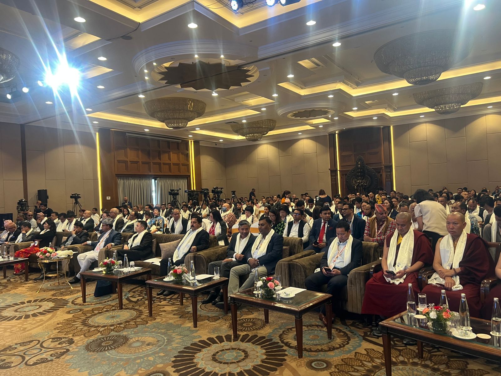बुद्धिस्ट इन्टरनेशनल ट्राभल मार्टमा सहभागी