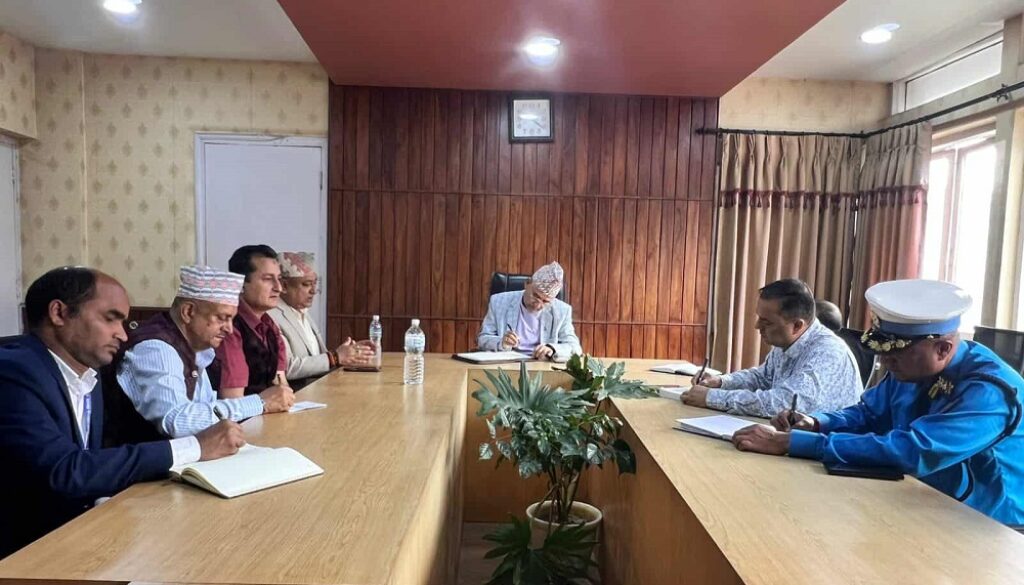 yatayat-bivag-meeting
