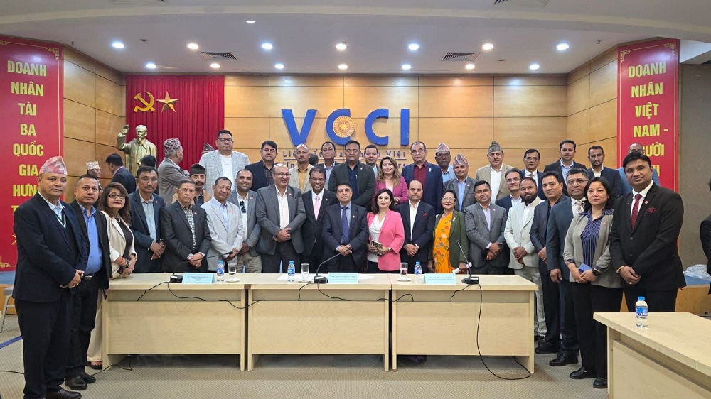 नेपाल र भियतनामका व्यवसायी बीच आर्थिक सन्बन्ध विस्तारमा छलफल, महासंघ र भियतनाम चेम्बर बीच सहकार्य हुने