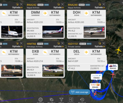 foggy and flight problem