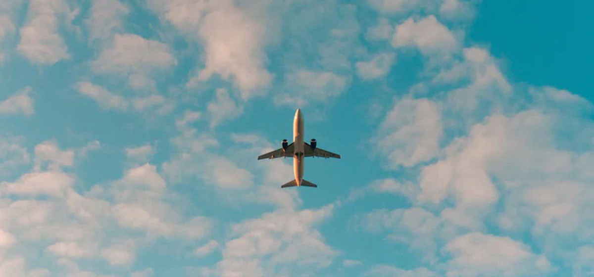 plnae flying
