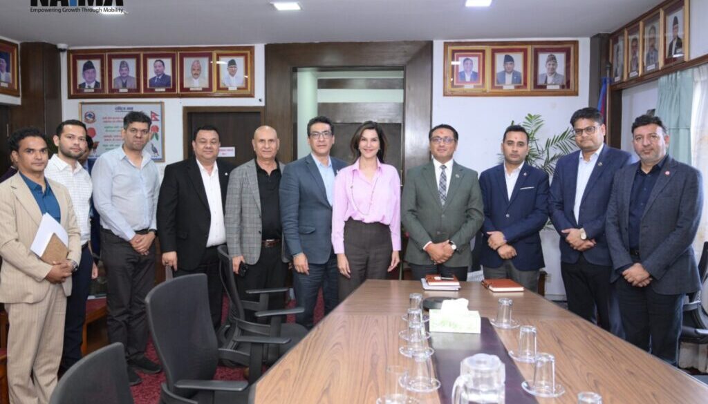 NAIMA Team with Finance Minister