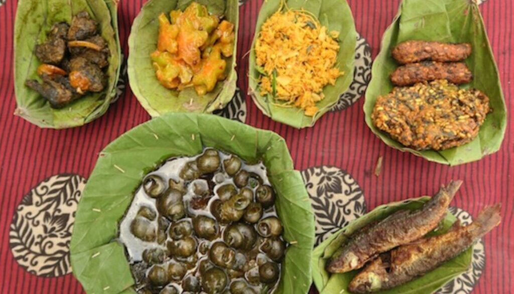 Tharu food