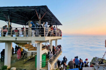 domestic tourists