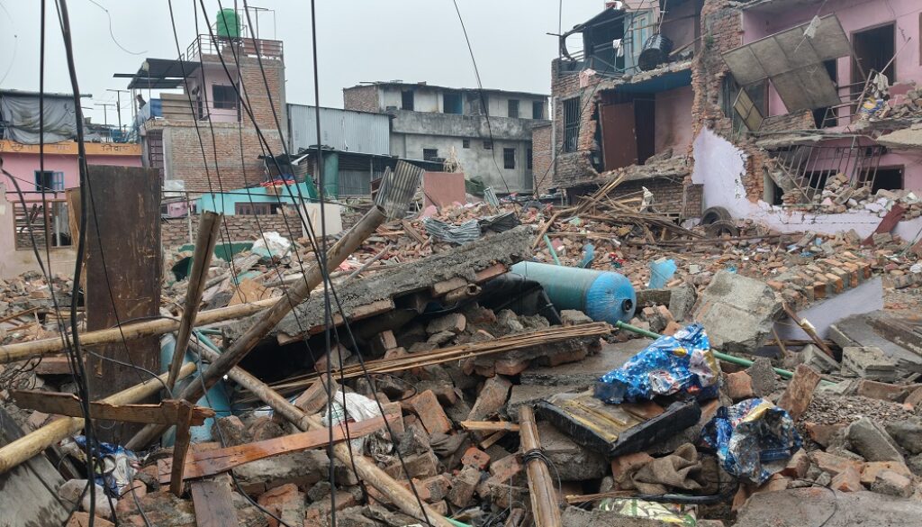 काठमाडौँका तीन सुमबासी बस्ती अतिक्रमणमुक्त