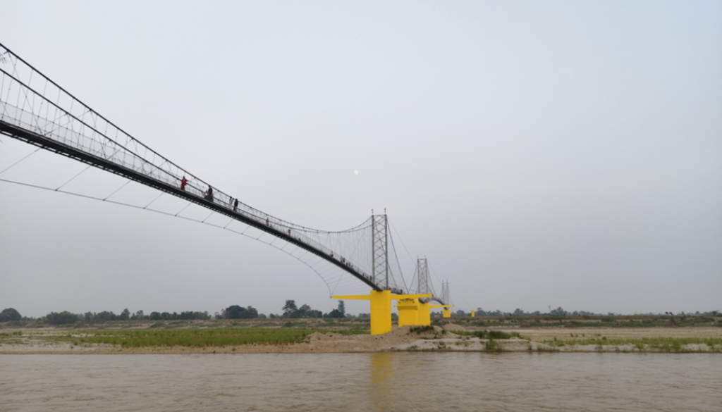 jholunge pul karnali-river