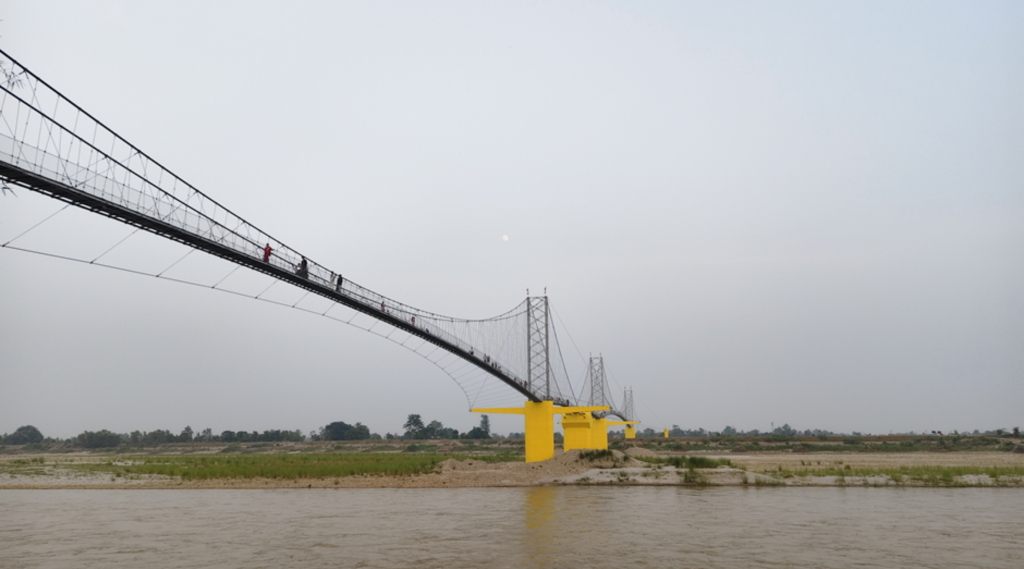 jholunge pul karnali-river