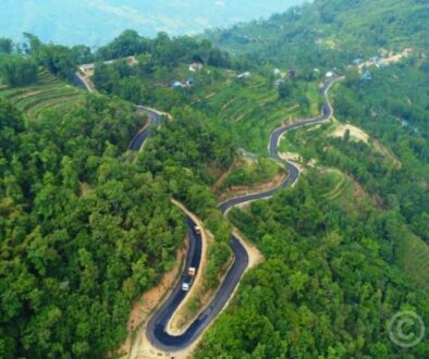 road jhayaupokhari
