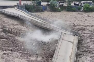 bridge destory rasuwa