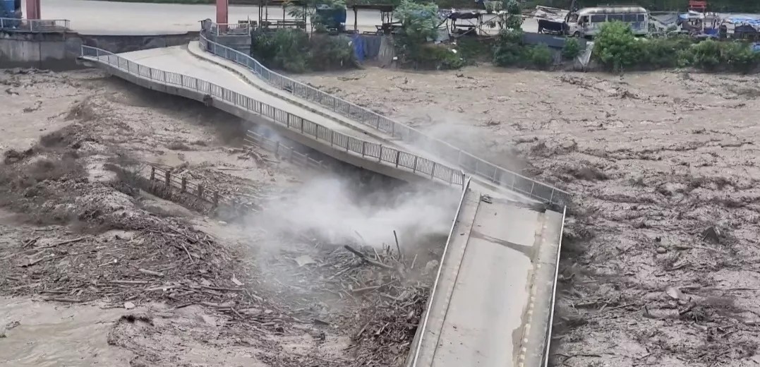 bridge destory rasuwa