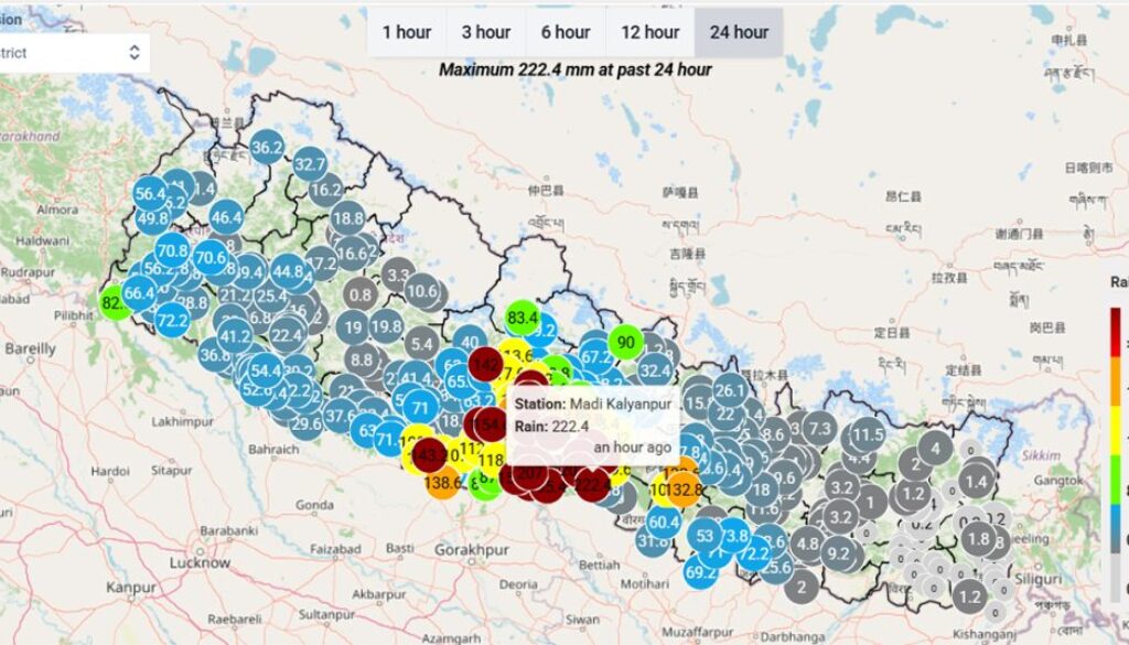 heavy rain chitwan