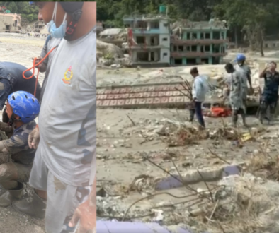 rescued women
