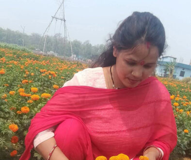sushila-bista flower farm